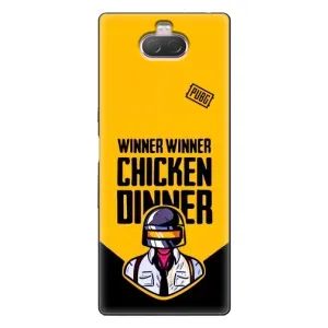 Чеjхол PUBG для Sony Xperia 10 (AlphaPrint) (Pubg шолом)