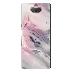 Мраморний чехол на Sony Xperia 10 (VPrint) (Пурпурний Мрамор)