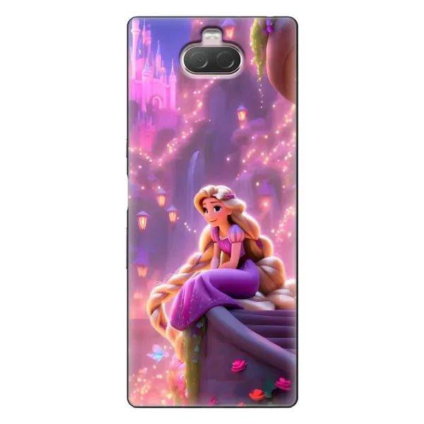 Чохол з принтом «Рапунцель у замку» для Sony Xperia 10