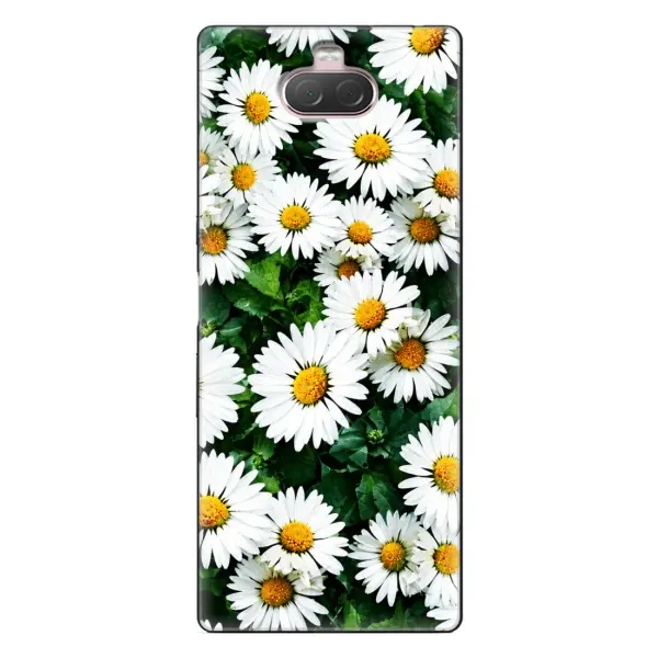 Чехол с принтом «Ромашки» для Sony Xperia 10