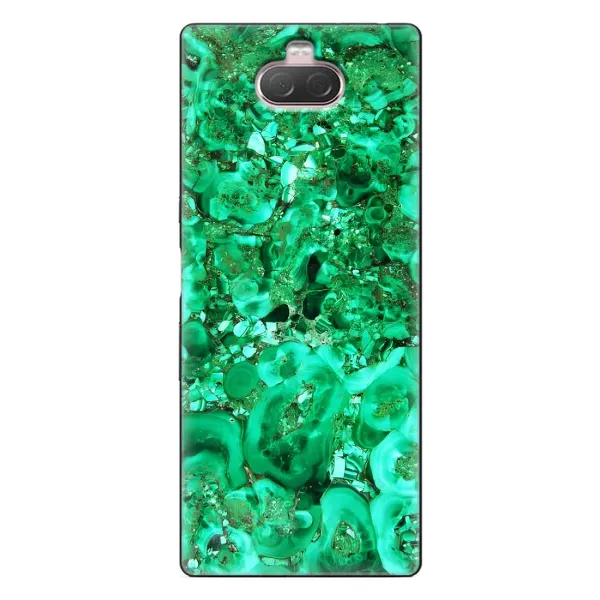 Чехол с принтом «Салатный Мрамор» для Sony Xperia 10 Чехол с принтом «Салатный Мрамор» для Sony Xperia 10