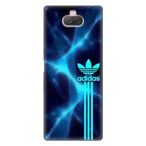 Чохли Адидас для Sony Xperia 10 (AlphaPrint) (Синій Адідас)