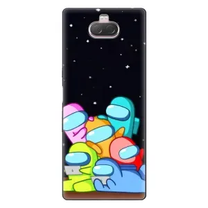Чохли Амонг Ас для Sony Xperia 10 (AlphaPrint) (Скіни в космосі)