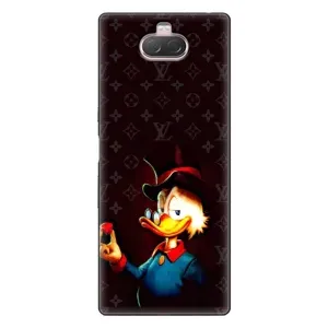 Чехли для Sony Xperia 10 - Скрудж МакДак Louis Vuitton (PREMIUMPrint) (Скрудж з ботліантом)