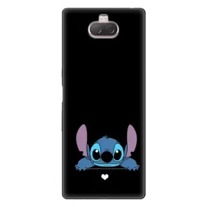 Чохол з принтом «Стіч на чорному» для Sony Xperia 10