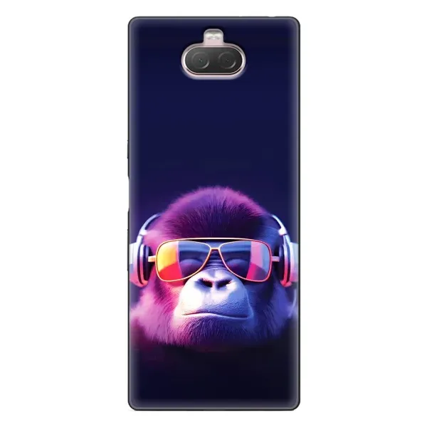 Чохол з принтом «Стильна мавпа» для Sony Xperia 10 Чохол з принтом «Стильна мавпа» для Sony Xperia 10