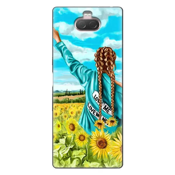 Чехол с принтом «Украиночка» для Sony Xperia 10