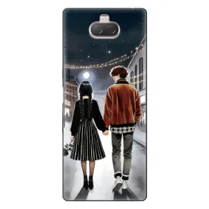 Чохол з дизайном Венздей 2 на Sony Xperia 10 (Венздей та Тайлер)