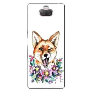 Чохли з картинкою Лисичка для Sony Xperia 10 (VPrint) (Весела лисичка)
