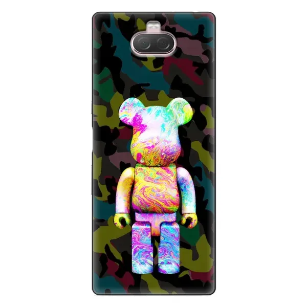 Чехол с принтом «Яркий Bearbrick» для Sony Xperia 10