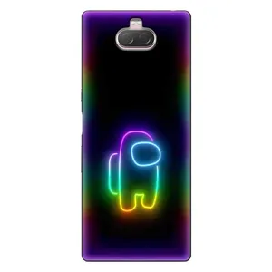 Чохли Амонг Ас для Sony Xperia 10 (AlphaPrint) (Яскравий скін)