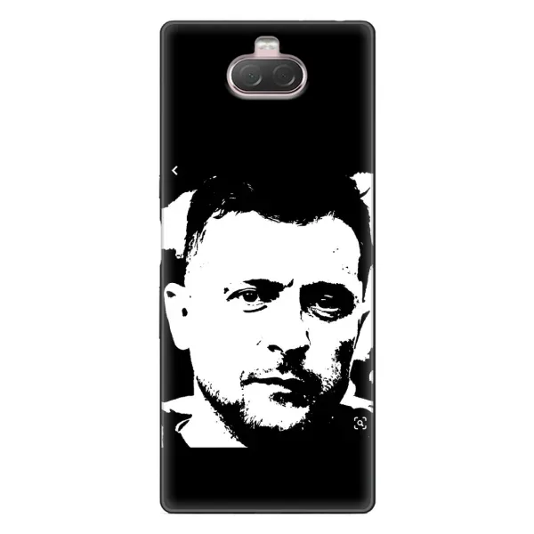 Чохол з принтом «Зеленский АРТ» для Sony Xperia 10