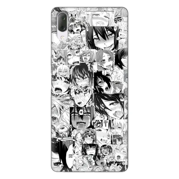 Чехол с принтом «Ahegao manga» для Sony Xperia L3