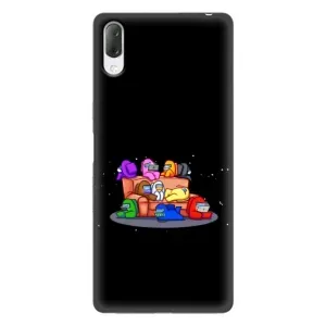 Чехол Амонг Ас для Sony Xperia L3 (AlphaPrint) (Амонг-ас)
