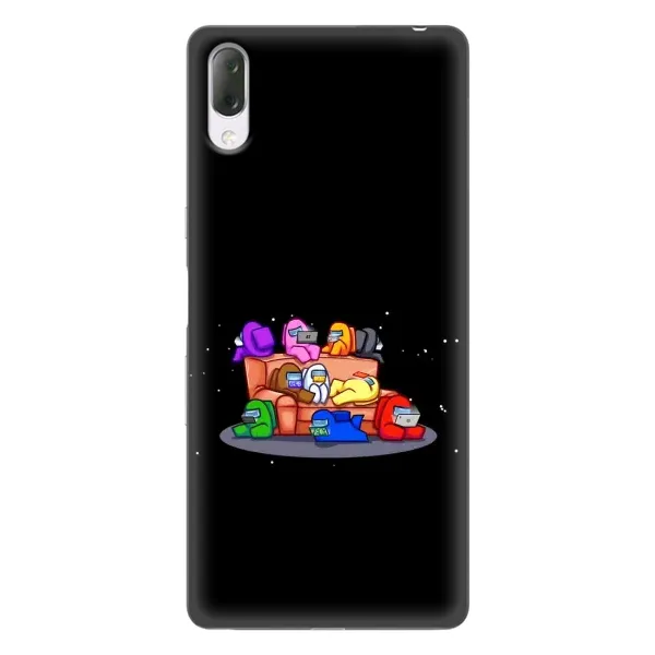 Чохол з принтом «Амонг-ас» для Sony Xperia L3