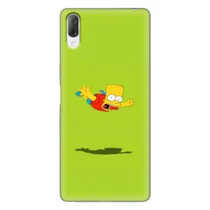 Чjхол з Сімпсонами для Sony Xperia L3 (VPrint) (Барт Сімпсон)