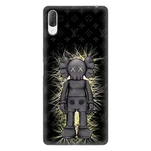 Чехлы для Sony Xperia L3 - Bearbrick Louis Vuitton (PREMIUMPrint) (Bearbrick LV)