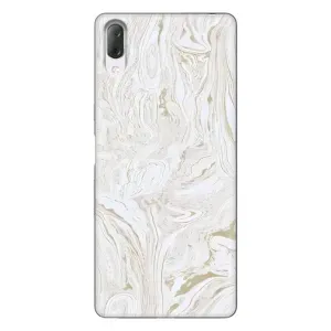 Мраморний чехол на Sony Xperia L3 (VPrint) (Білий мрамор)
