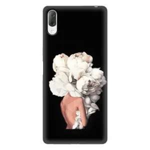 Чехлы (ART) Цветы на Sony Xperia L3 (VPrint) (Білі квіти)