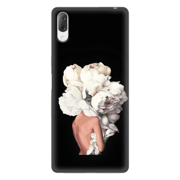 Чехол с принтом «Белые цветы» для Sony Xperia L3 Чехол с принтом «Белые цветы» для Sony Xperia L3