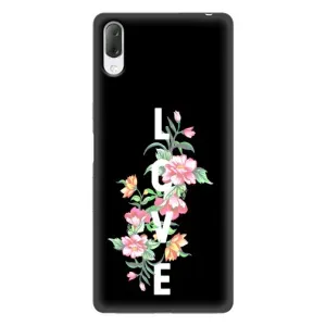 Чехлы для любимой на Sony Xperia L3 (VPrint) (Квіти LOVE)