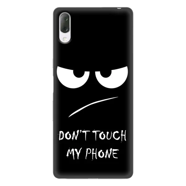 Чехол с принтом «Dont Touch» для Sony Xperia L3