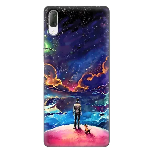 Чехол с принтом «Галактический вид» для Sony Xperia L3 Чехол с принтом «Галактический вид» для Sony Xperia L3