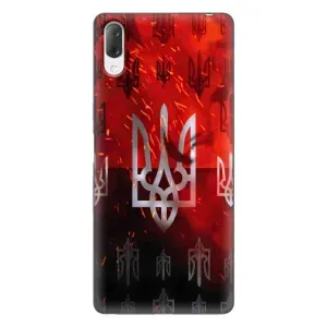 Украинские Чехлы для Sony Xperia L3 с картинкой УПА (AlphaPrint) (ГЕРБ УПА)
