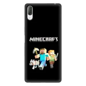 Чохол Майнкрафт на Sony Xperia L3 (AlphaPrint) Minecraft (герої Minecraft)