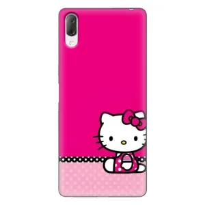 Чехол для Ребёнка на Сони Хпериа Л3 (VPrint) (Girl KITTY)