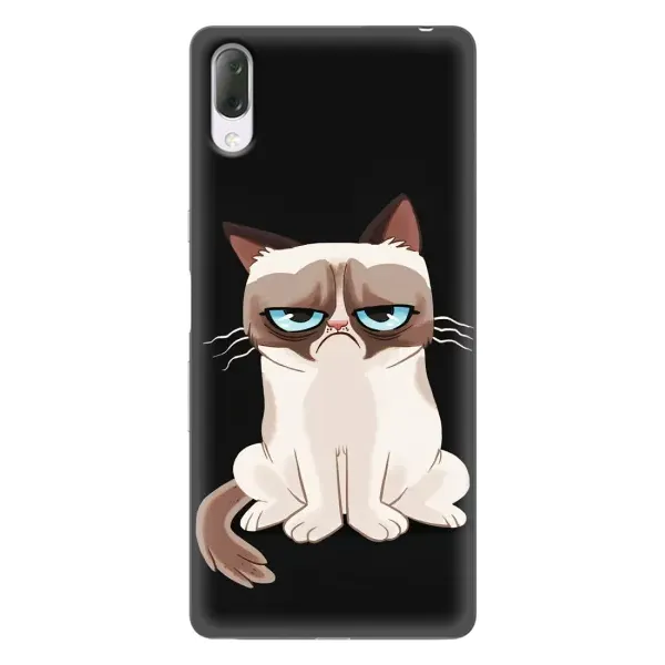 Чехол с принтом «Грустный кот» для Sony Xperia L3