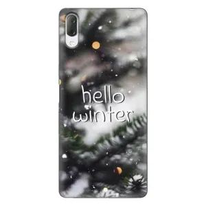 Новорічні, Святкові Чохли для Sony Xperia L3 - 2024 год (Hello winter)
