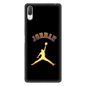 Чехлы для Sony Xperia L3 - с картинкой JORDAN (AlphaPrint) (Jordan Gold)