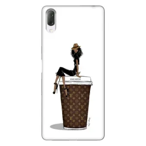Чохли Луі Вітон для Sony Xperia L3 (AlphaPrint - LOUIS VUITTON) (кава LOUIS VUITTON)