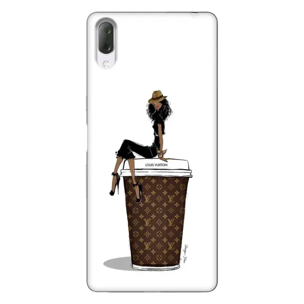 Чохол з принтом «кава LOUIS VUITTON» для Sony Xperia L3