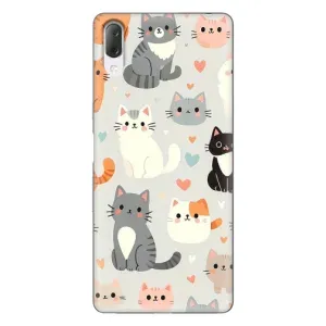 Чохол з принтом «Колаж котів» для Sony Xperia L3
