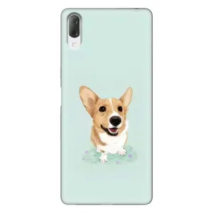 Чехлы с собаками для Sony Xperia L3 (VPrint) (Корги)