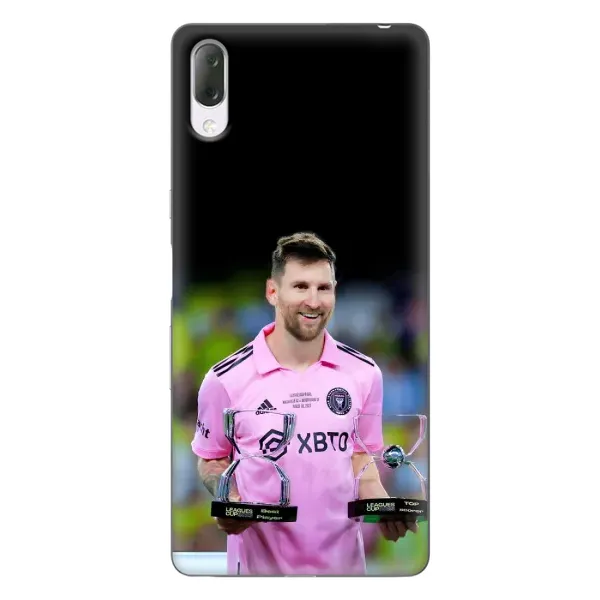 Чохол з принтом «Кубки Мессі» для Sony Xperia L3 Чохол з принтом «Кубки Мессі» для Sony Xperia L3