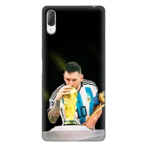Чохли для Sony Xperia L3 (Leo чемпіон) (AlphaPrint) (Кубок Мессі)