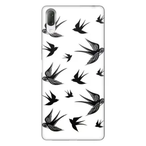 Чохол з пташками на Sony Xperia L3 (VPrint) (Ластівки)