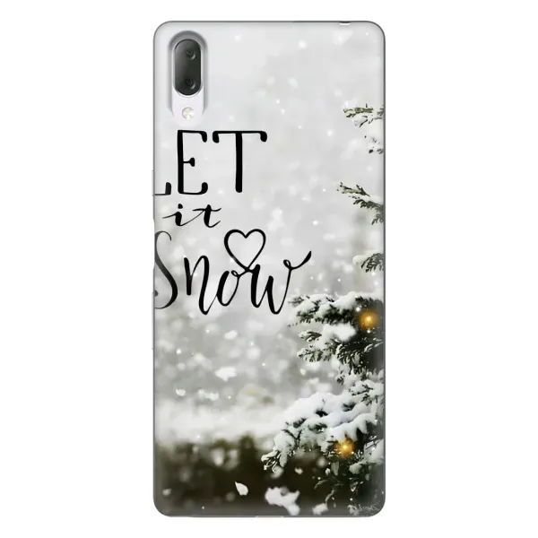 Чехол с принтом «Let it snow» для Sony Xperia L3