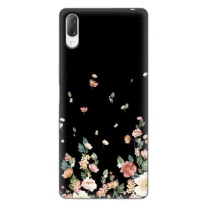 Чохол для Sony Xperia L3 - з принтом (Дизайнерські) (AlphaPrint) (Маленькі квіти)