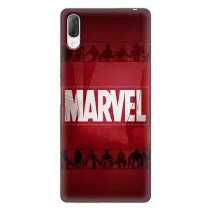 Чехол МАРВЕЛ для Сони Хпериа Л3 (AlphaPrint) (MARVEL)