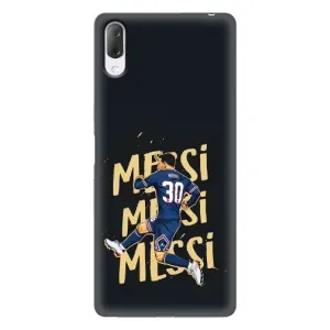 Чохли для Sony Xperia L3 (Leo чемпіон) (AlphaPrint) (Messi ПСЖ)