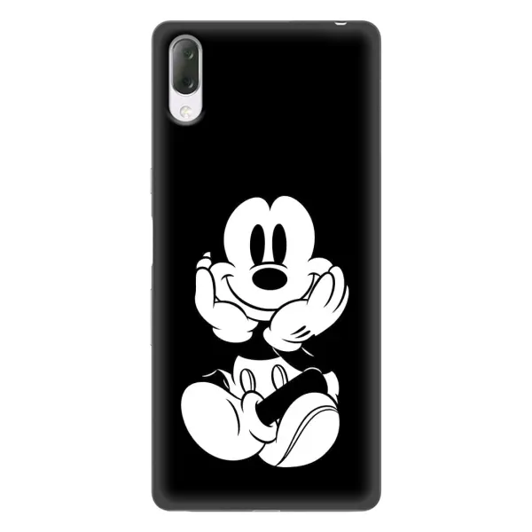 Чехол с принтом «Микки на черном» для Sony Xperia L3