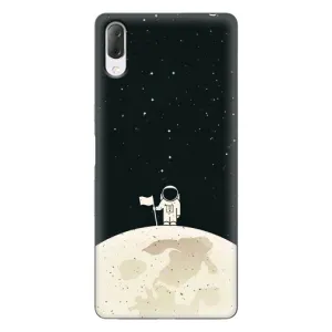 Космические Чехлы для Сони Хпериа Л3 (VPrint) (На луне)