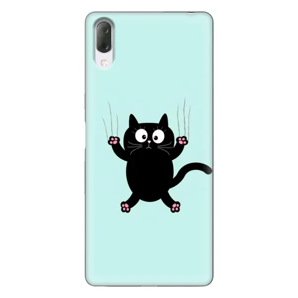 Чехол с принтом «Падающий кот» для Sony Xperia L3
