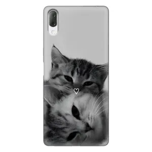 Чохол з принтом «Пара котів» для Sony Xperia L3