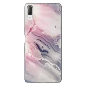 Мраморний чехол на Sony Xperia L3 (VPrint) (Пурпурний Мрамор)