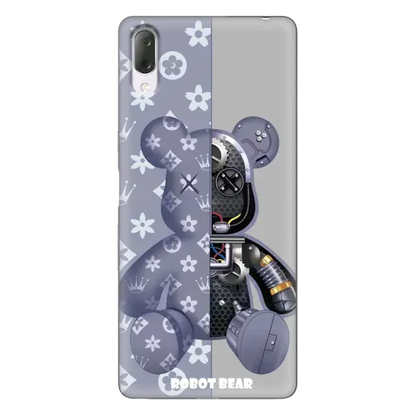 Чохол з принтом «Робот Медведик» для Sony Xperia L3